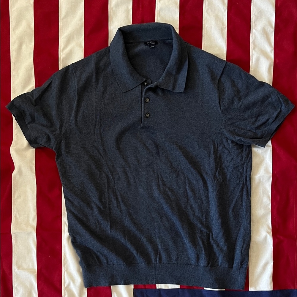 Men's Dark Gray Polo Shirt
